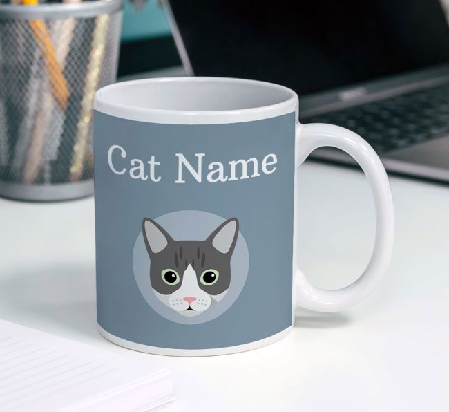 '{dogsName}'s Name & {breedCommonName} Icon' - Personalized Mug 